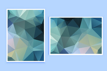 Polygonal Mosaic Background, Low Poly Style, Vector illustration, Business Design Templates	