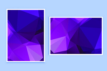 Polygonal Mosaic Background, Low Poly Style, Vector illustration, Business Design Templates	