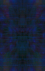Abstract glitch art grid background image.