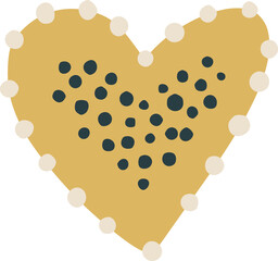 Hearts design vector illustration. Heart vector designs for baby and kids. Can be used for baby t-shirt print design, kids wear, nursery decor, wall art, baby shower, celebration, greeting and invitat