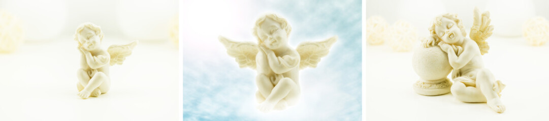 guardian angels collection. angel on the cloud.