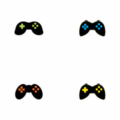 Obraz premium Joystick sign vector icon. Video game symbol illustration