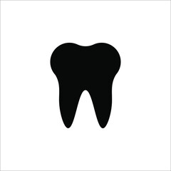 Tooth line icon vector. Medical Tooth symbol illustration