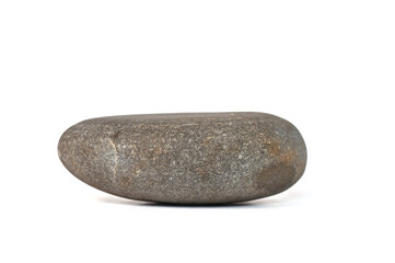 grey stone isolated on white background