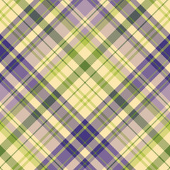 Seamless pattern in stylish violet and green colors for plaid, fabric, textile, clothes, tablecloth and other things. Vector image. 2