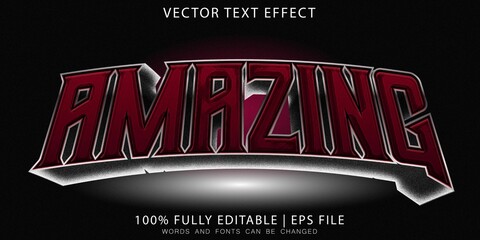 red the amazing, Shine 3d Text Effect