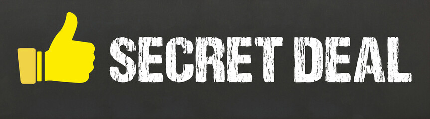 Secret Deal - obrazy, fototapety, plakaty