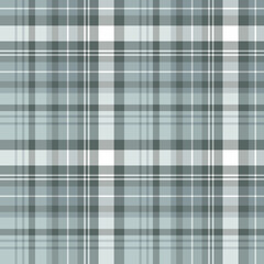 Seamless pattern in stylish gray colors for plaid, fabric, textile, clothes, tablecloth and other things. Vector image.