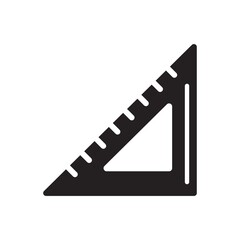 Triangular drawing tool icon 