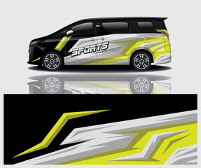 wrap car design template