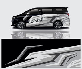 wrap car design template