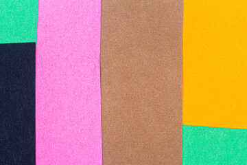Fototapeta premium Multicolor background from a paper of different colors