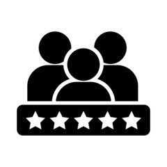 Feedback vector icon. assessment illustration sign. rating symbol.