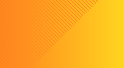 Orange and yellow ombre abstract gradient sunset colors background with stripes pattern. © Studio Barcelona