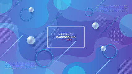 Fluid style abstract background design. Design elements using gradient fluid and geometric shape. Vector illustration