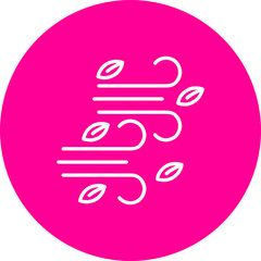 Fototapeta premium Wind Icon