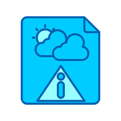 Wheather Alert Icon