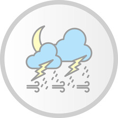 Thunder Storm Icon