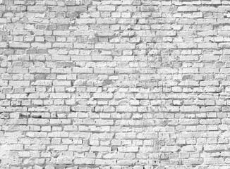 white brick wall