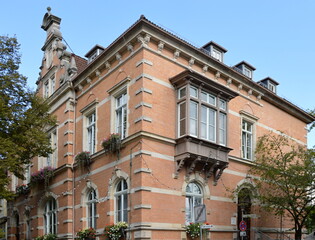 Historisches Bauwerk in der Kur Stadt Bad Pyrmont, Niedersachsen