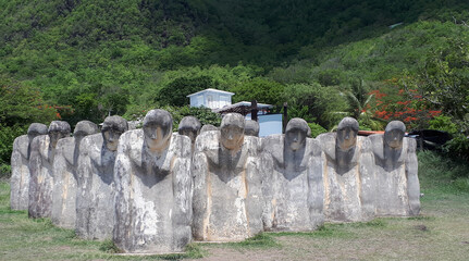 Statues en Martinique