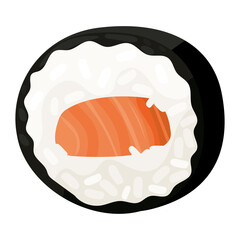 sushi roll japanese food