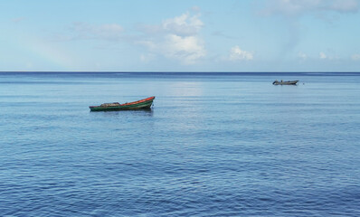 Bateau de p&ecirc;che en Martinique