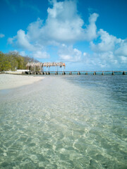 Plage avec vue en Martinique