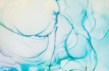 	
Modern fluid blue paint colors background. Abstract blue texture background. Mixing acrylic paints. Alcohol Ink Pattern