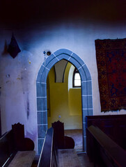 inside the catholic church from Sighisoara 42