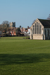 Fototapeta na wymiar Priory Park, Chichester West Sussex