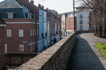 Obraz premium Streets and roads around Chichester, West Sussex, England