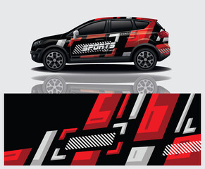 wrap car design template