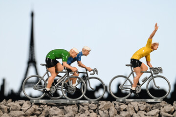 sport cyclisme cycliste coureurs courses tour Paris france Roubaix - obrazy, fototapety, plakaty