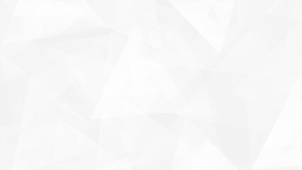 Abstract geometric white and gray on light silver gradient background. Modern banner design. Vector Illustration