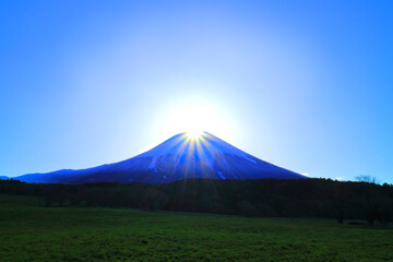 20220405朝霧高原からのダイヤモンド富士