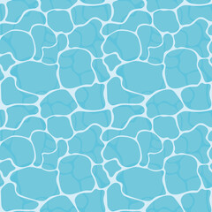 Obraz premium wavy swimming pool seamless pattern- vector illustration