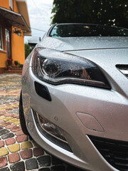 raindrops on the car