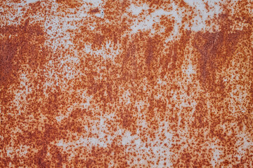 Rusty texture metal surface background.