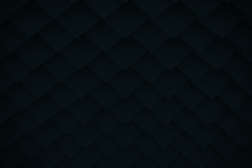 Black background mockup with shapes