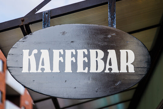 Coffee shop sign