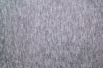 Grey knitted fabric cotton textured background. Closeup with copy space for your design