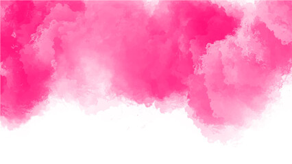Obraz premium Pink watercolor background for your design, watercolor background concept, vector.