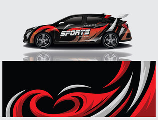 wrap car design template