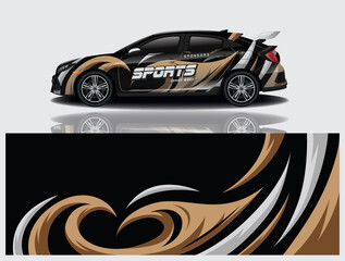 wrap car design template