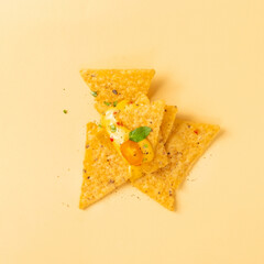 nachos with cheese
