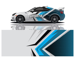 wrap car design template