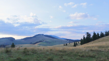 The Carphatians, a mountainous world where the forrests touch the sky