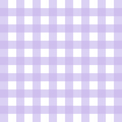 Purple plaid fabric