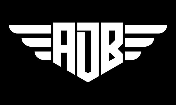 ADB geometric logo design vector template | monogram logo | abstract logo | wordmark logo | lettermark logo | business logo | brand logo | flat logo.